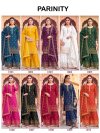 Parinity By Banwery Rayon Foil Printed Kurti With Bottom Dupatta